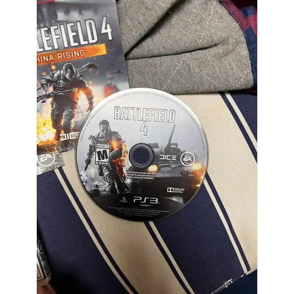 Battlefield 4 (Sony PlayStation 3‎ PS3, 2013)  Tested Works Video Game